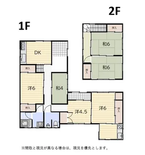 三重県尾鷲市中央町【一戸建】の間取り