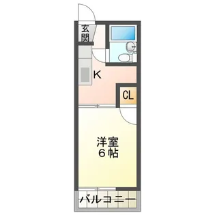 マインハオス B【2階】の間取り