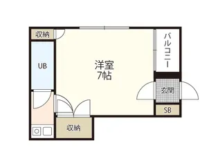 第5光和ビル【3階】の間取り