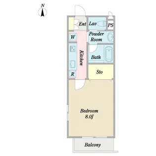 ラフォンテ【2階】の間取り