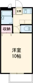 トミーハイツアルカディア【1階】の間取り