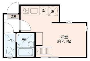 ラ・シャンス横浜【1階】の間取り