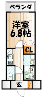 Rita‐I【6階】の間取り