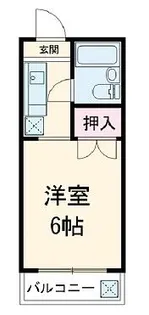 エンジェルハイツ【2階】の間取り