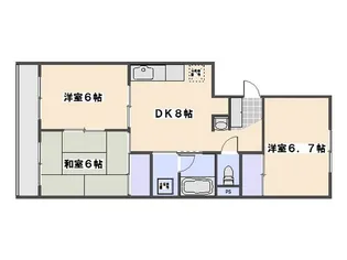 第三桂ビル【3階】の間取り