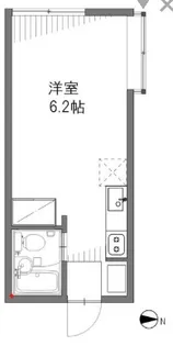 大京ハイム【1階】の間取り