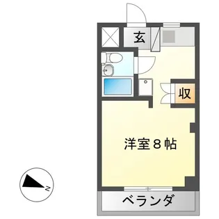 TOGETHER21B棟【4階】の間取り