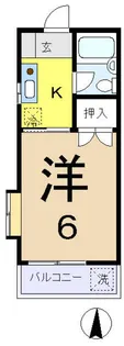 グリーンベル【2階】の間取り