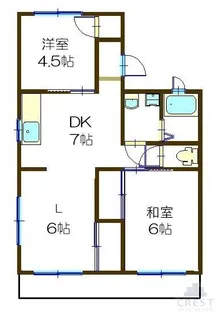 サンシャインセラ【1階】の間取り
