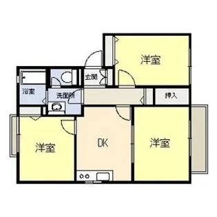 アンビション壱番館【2階】の間取り