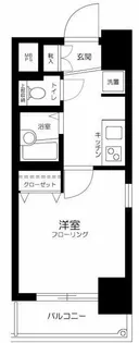 1Kの間取り画像