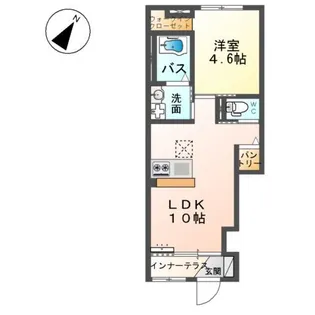 ダイアモンド ムーン【1階】の間取り