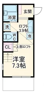1Rの間取り画像