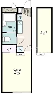 埼玉県さいたま市大宮区三橋1【アパート】の間取り