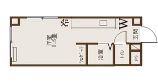 府中分梅町マンション【2階】の間取り