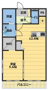 (仮称)ルネス上浜【5階】の間取り