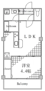 東京都墨田区東駒形4【マンション】の間取り