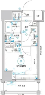 Le a横濱サウスステージ【9階】の間取り