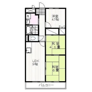 メゾン・ド・マーベリー【2階】の間取り