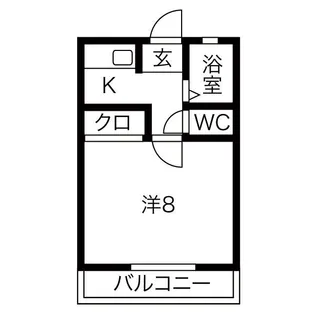 ドエルKM II【1階】の間取り