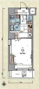 リヴシティ両国参番館【2階】の間取り