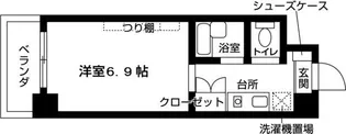 エスポワール八事【4階】の間取り