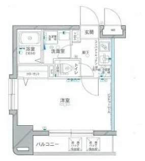 グリフィン横浜・高島町【5階】の間取り