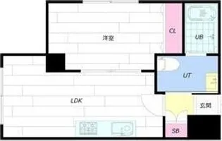 プレゼンスN9 D棟【3階】の間取り