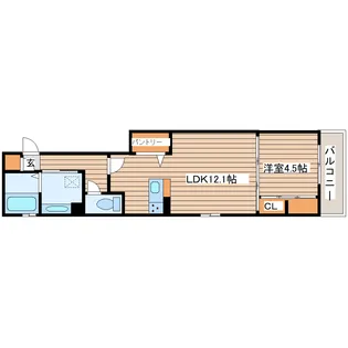 Glanz CHITOSE【2階】の間取り