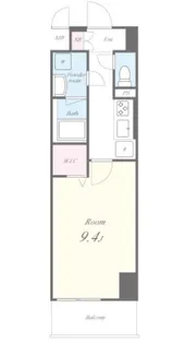 ルーツ新都心【2階】の間取り