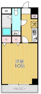 グリーンクロス西中延【2階】の間取り