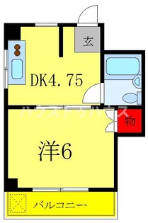 コーポハナブサ【3階】の間取り