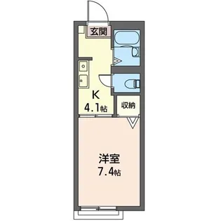 グリーン善福II【1階】の間取り