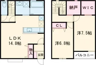 ファミーユコートの間取り