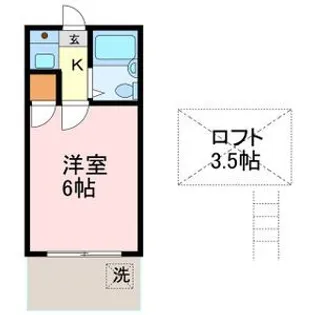 シャイン鳴尾【2階】の間取り