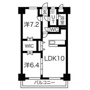 サンフォレストMW【1階】の間取り