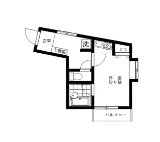 テラスデイジィ【1階】の間取り