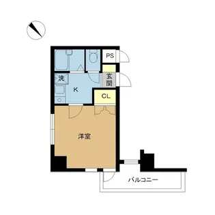 パレ・ドール九段下【2階】の間取り