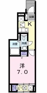 東京都八王子市高尾町【アパート】の間取り