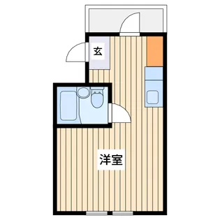 フレグランス八王子【1階】の間取り
