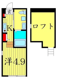 アーク東立石【2階】の間取り