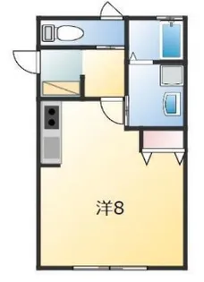 ハイムアルタイル【1階】の間取り