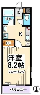 東京都世田谷区松原2【マンション】の間取り