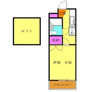 ヴィラ湘南台【1階】の間取り
