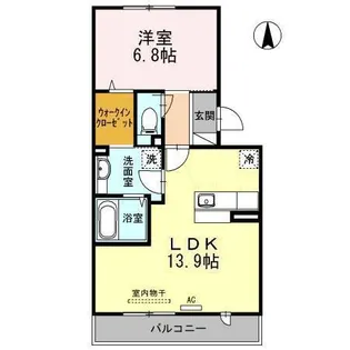 Re・EARTHの杜 にじ【3階】の間取り