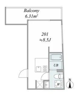 trias441【2階】の間取り