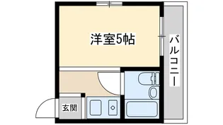 ハイツ青木【3階】の間取り