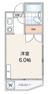 プラザUSA中野新橋【5階】の間取り