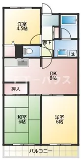 レキオ幕張本郷【3階】の間取り