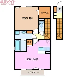 ルミエール【2階】の間取り